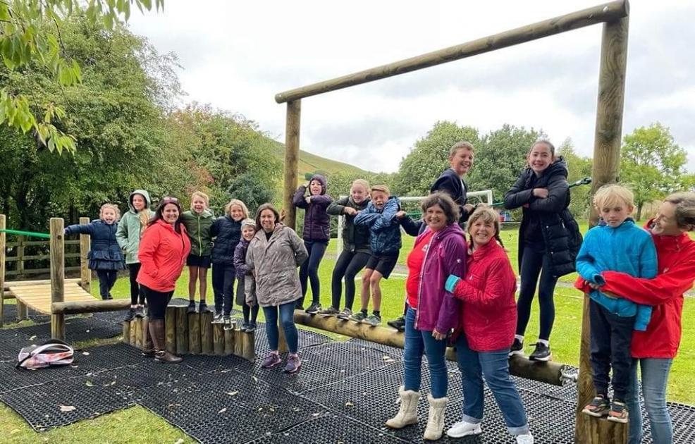 Unique trail opens at Diggle School