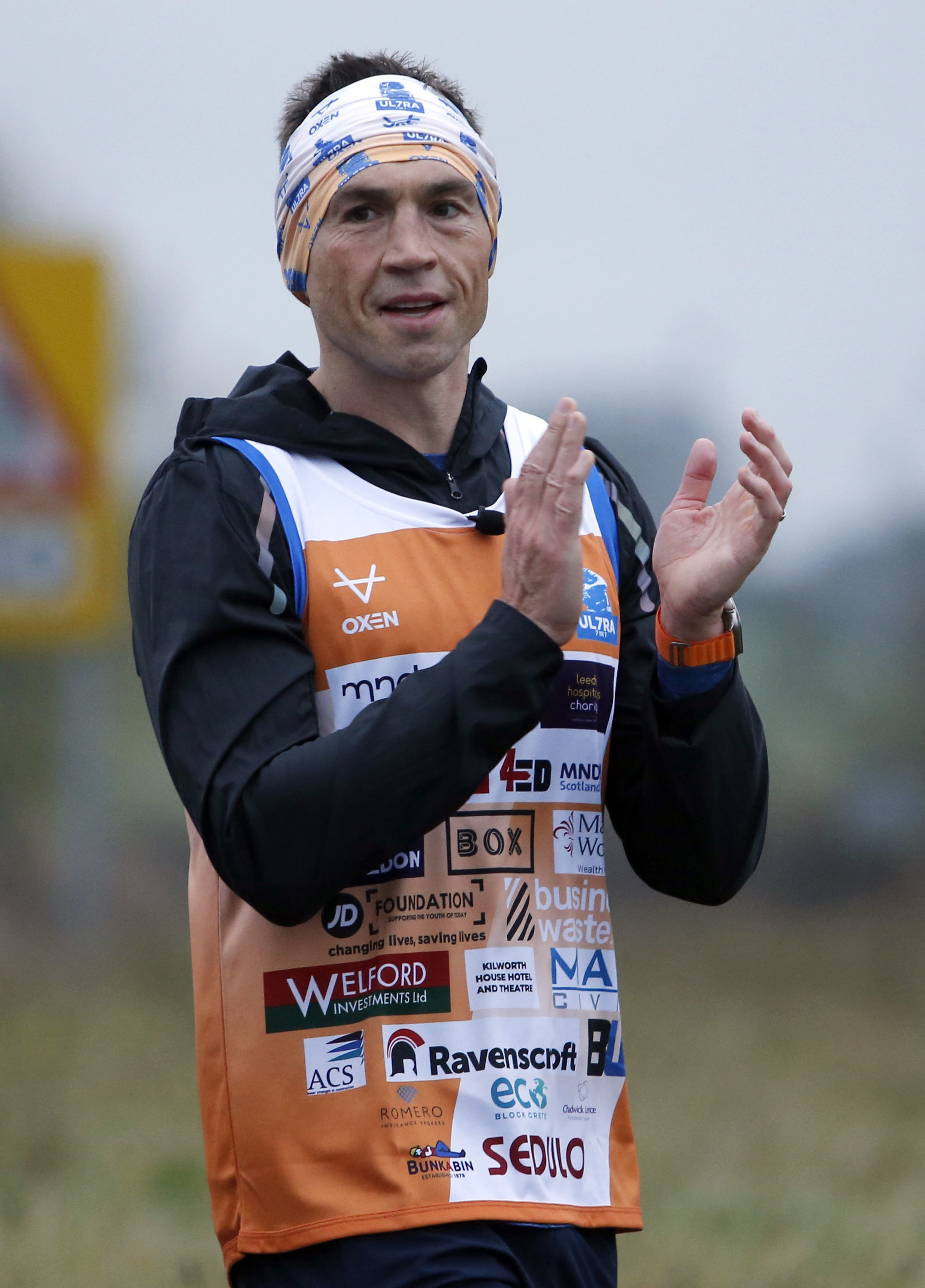 Kevin Sinfield well on way on Ultra 7 in 7 Challenge in aid of MND The Oldham Times