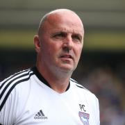 Ipswich Town's manager Paul Cook