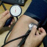 Stock photo of a blood pressure check. Photo: PA