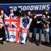 THE 12th MAN: Latics fans have arrived at Colchester United. Picture by: Eddie Garvey