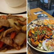 Food served at (left) Fusion Restaurant and (right) One Plus Restaurant (Tripadvisor/Canva)