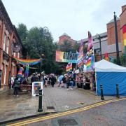 Oldham Pride at George Square in July 2022