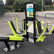 Granby Street Park gym equipment. Photo: Oldham Council