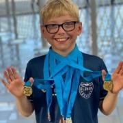 A schoolboy and avid swimmer from Oldham has his sights set on the Olympics.