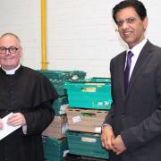 Dr Zahid Chauhan OBE has donated his entire annual Deputy Mayoral Allowance to Oldham Foodbank.