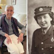 The 101-year-old from Oldham has her own purple plaque in recognition of her contribution during World War Two.