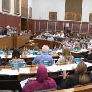 This council meeting was attended by less members of the public than other recent ones
