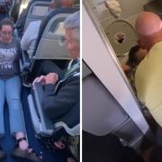 Jennie had to drag herself up the aisle after staff on her flight wouldn't help her to the toilet. Picture: INSTAGRAM/WHEELIE_GOOD_LIFE