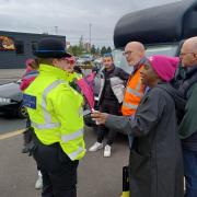 Police attend Oldham College picket as union accuses managers of intimidation