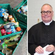 Record numbers have been recorded at Oldham Foodbank, which is run by Father Tom Davis
