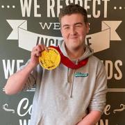 Joseph Brooks who was one of two Oldham College WorldSkills UK 2022 gold medallists