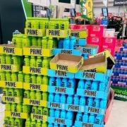 Prime drinks in a supermarket