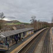 Saddleworth's only railway station, Greenfield, on existing lines