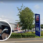 Alexandra Retail Park is due to have eight new electric car charging ports
