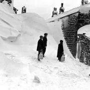 Residents in Saddleworth were snowed in after heavy snow in 1947