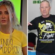 Courtney and her father, Paul Ormrod, are working hard to raise awareness to Endometriosis
