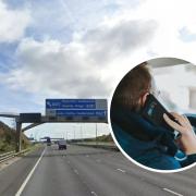 More than 100 driving offences were committed on Greater Manchester's motorways in four days
