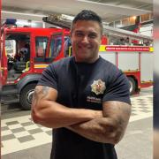 Firefighter Aaron Lee
