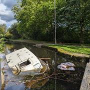 Sunken boat closes canal again from Failsworth to Manchester