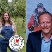 Victoria Holden and Steve Hill are both up for an I Love Manchester Award this year