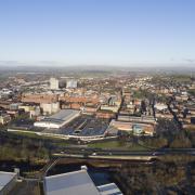 Drone footage of Oldham - which is set for a £220k boost