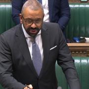 Foreign Secretary James Cleverly answered the urgent question in the House of Commons