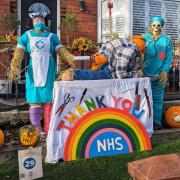 The popular display pays homage to the NHS