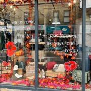 The shop has become the talk of Shaw for its impressive window display
