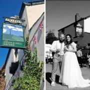 The couple got married at their favourite pub this year - and are now running the show