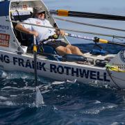 Frank Rothwell is rowing the Atlantic