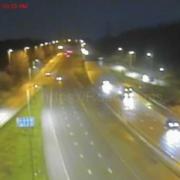 The M60 is shut this morning
