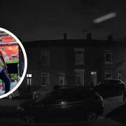 An Oldhamer has captured a UFO on his doorbell