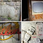 Some of the treasures unearthed inside Temperance Hall