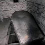 Joseph's tomb is significantly larger than the others in the crypt