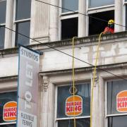 Burger King was affected by a fire last week