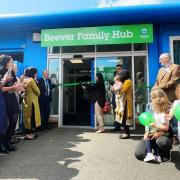 The opening of the Beever Children's Centre in July last year