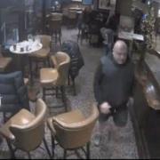 A wallet and an expensive designer coat were reportedly stolen from the pub