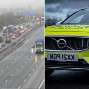 Woman dies in fatal crash on M6 near Warrington