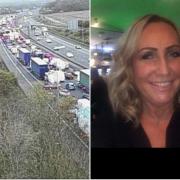 Lisa Kelsall was killed in the early hours of yesterday morning (April 9) after being hit by a car on the motorway