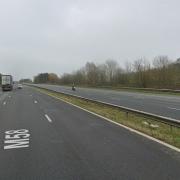 Part of M58 motorway closed after multiple-car crash between junctions