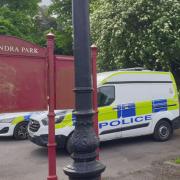 A "weapon sweep" was undertaken at Alexandra Park, in Glodwick