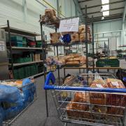 The food bank is struggling for donations and volunteers