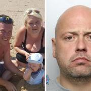 Vincent McDonagh (left) was murdered by Lee Burns while walking back from a night out at a pub in Oldham