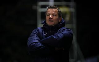 Barrow manager Mark Cooper