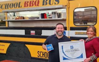 The Old School BBQ Bus has now accumulated nine awards for its service and excellent food
