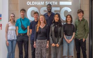 Former Oldham Sixth Form College students who now attend Oxbridge